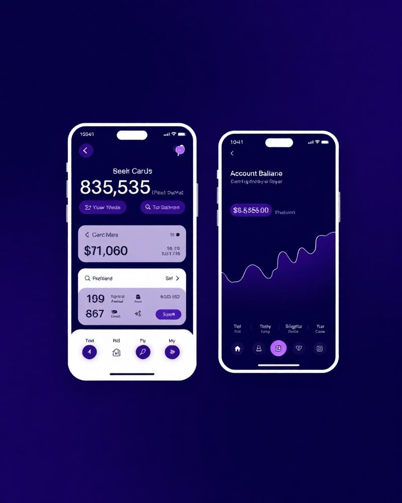Aura Finance mobile app interface
